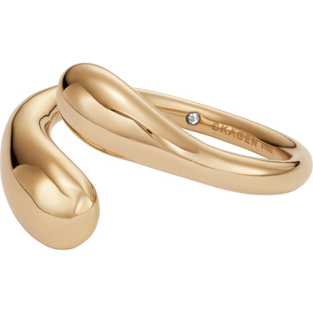 Skagen Bague pour femme Acier inoxydable or Bague