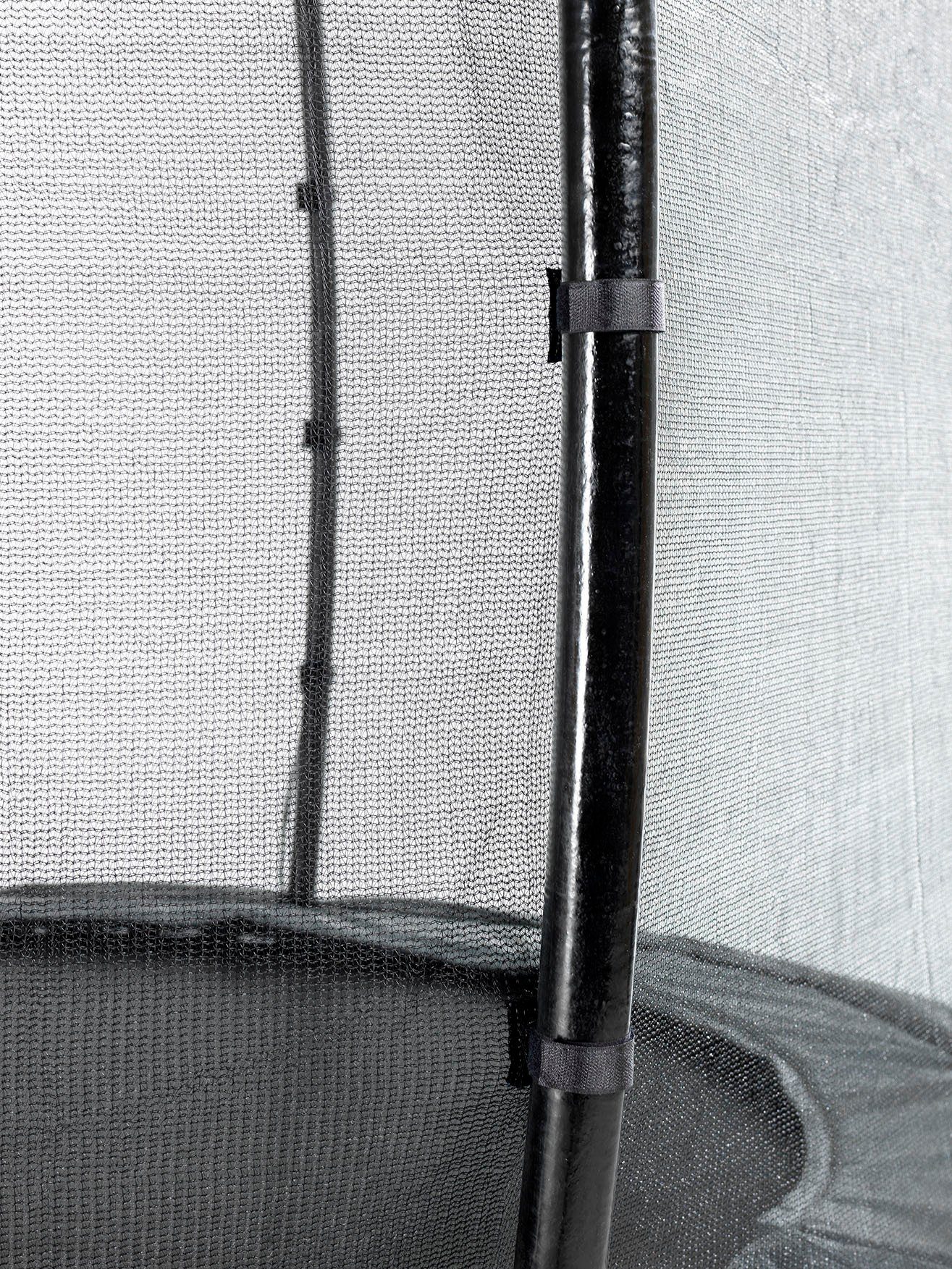 EXIT Gartentrampolin Elegant, Ø 253 cm, mit Economy Sicherheitsnetz