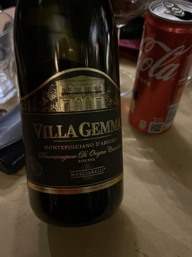 Villa GemmaMontepulciano d'Abruzzo Riserva 2018