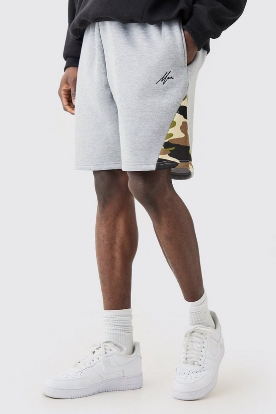 Lockere Man Camouflage Shorts