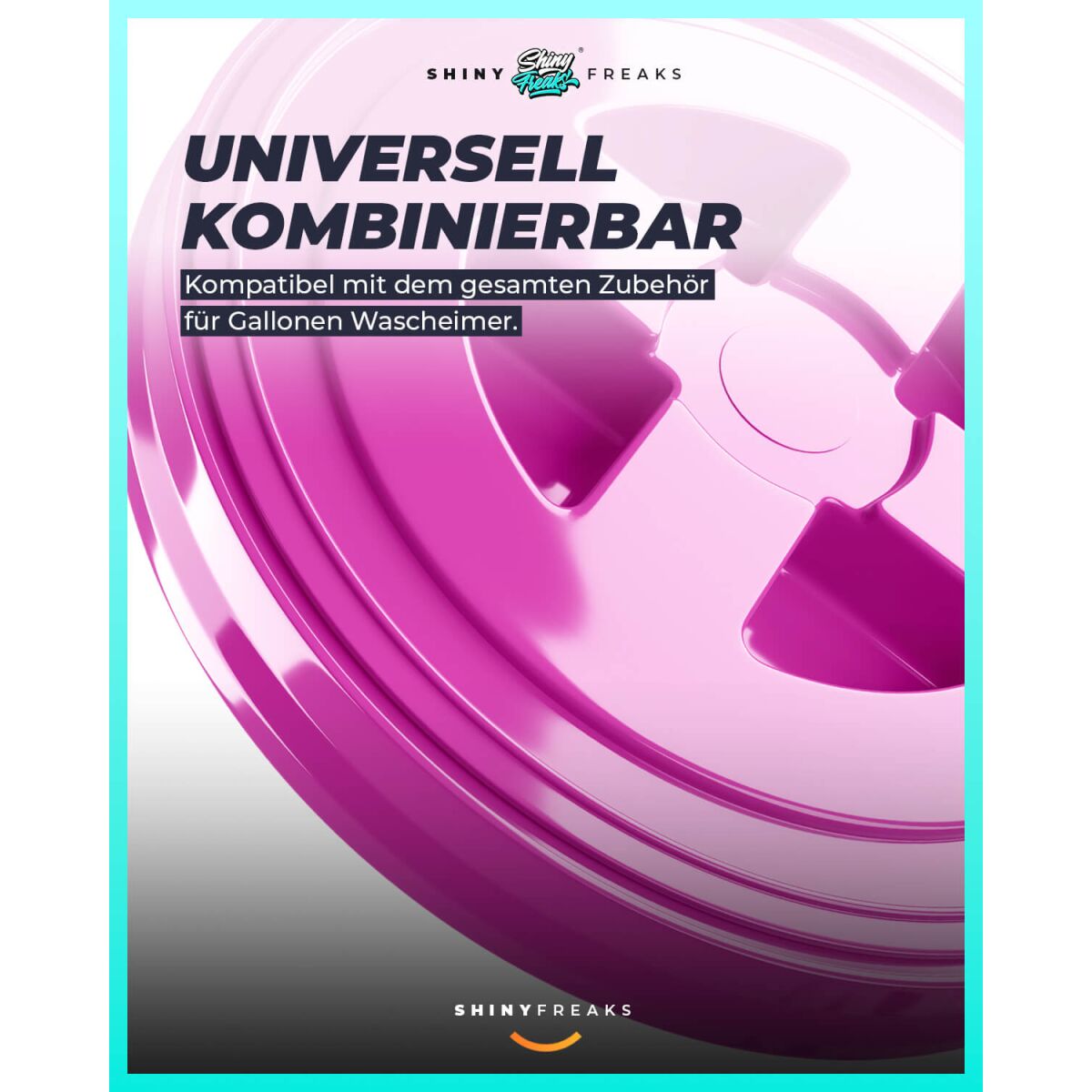 chemicalworkz Performance Buckets Wascheimer 5GAL Pink