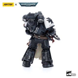 Warhammer 40k Actionfiguren 4er-Pack 1/18 Black Templars Army Primaris Crusader Squad 12 cm