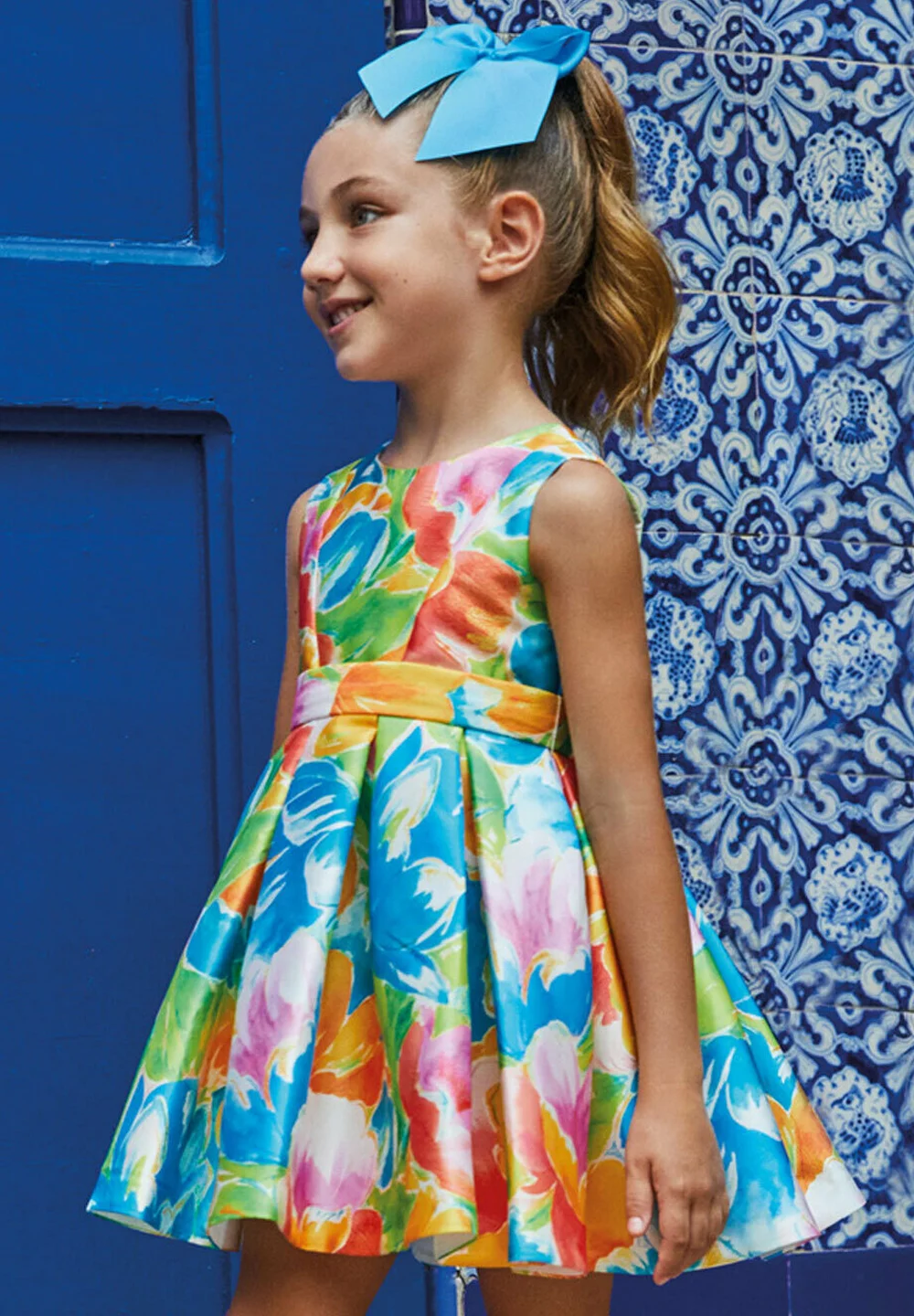 Abel & Lula MIKADO ESTAMPADO - Vestido de verano