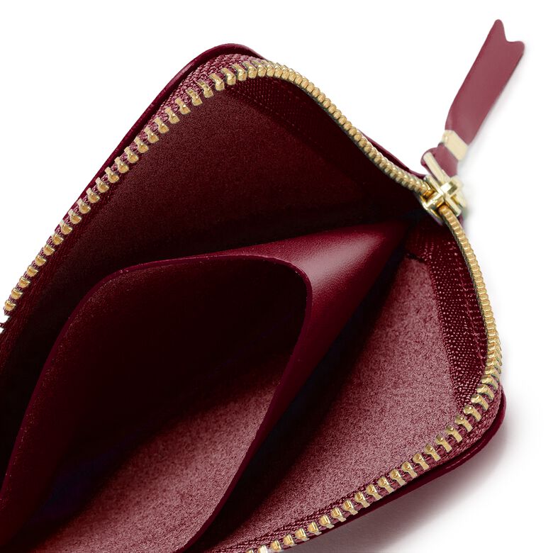 Comme des Garcons Wallet Classic Line red