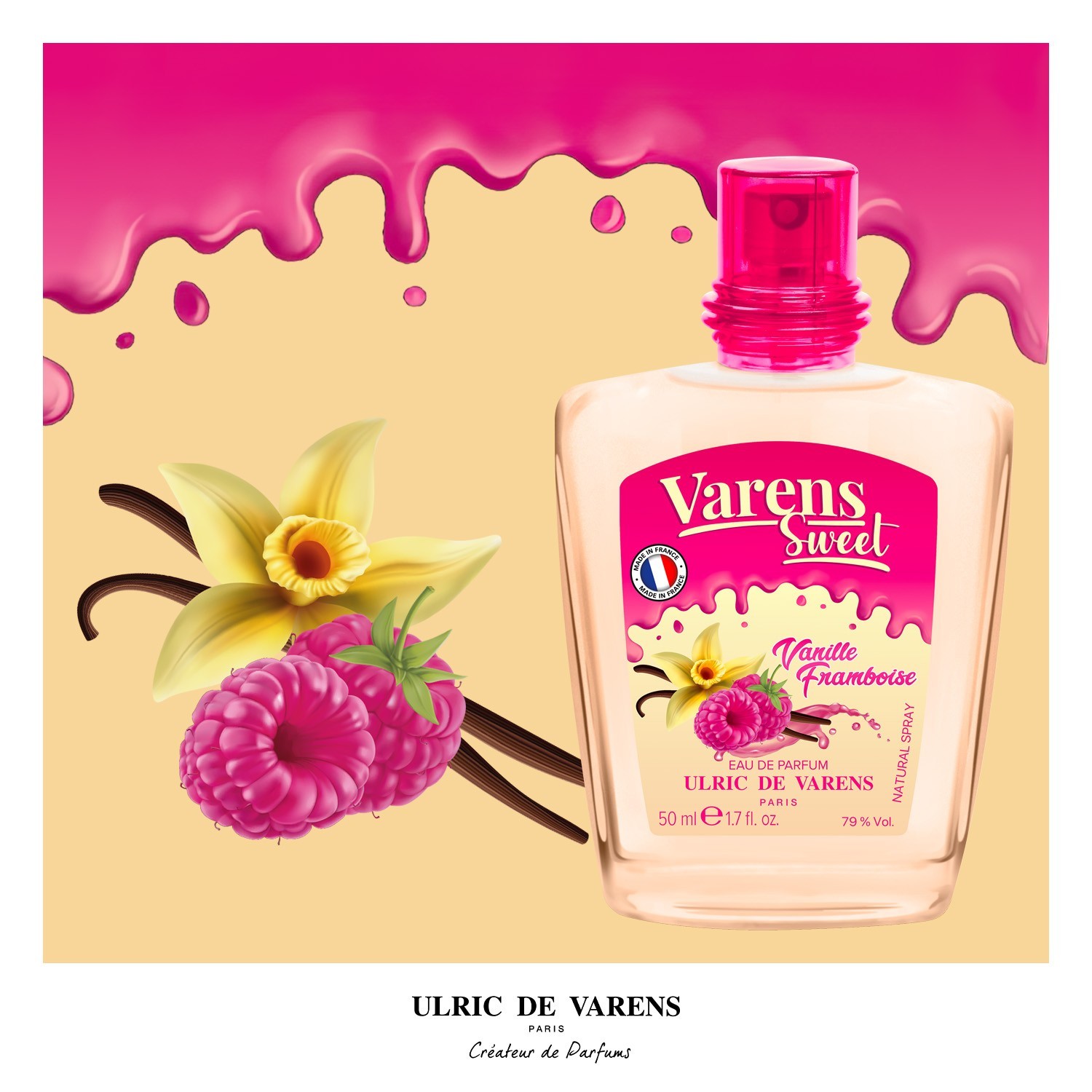 Ulric De Varens Varens Sweet Vanille Framboise