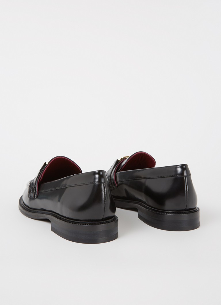 Claudie Pierlot Fach ādas loafer