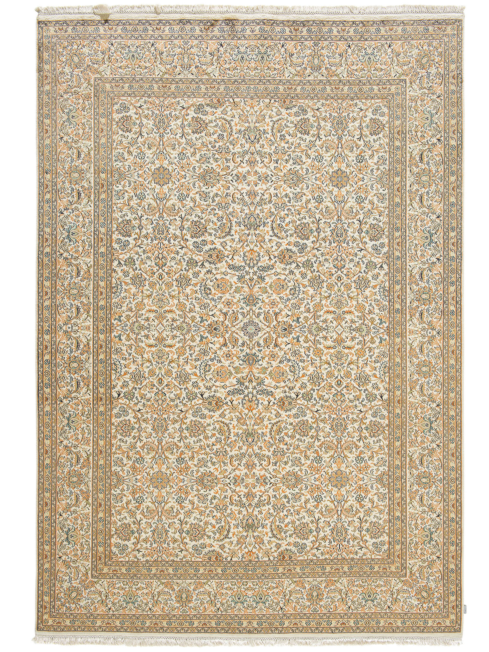 Kaschmir Seide 18/18 ca. 201 x 293 cm, Unikat / Einzelstück