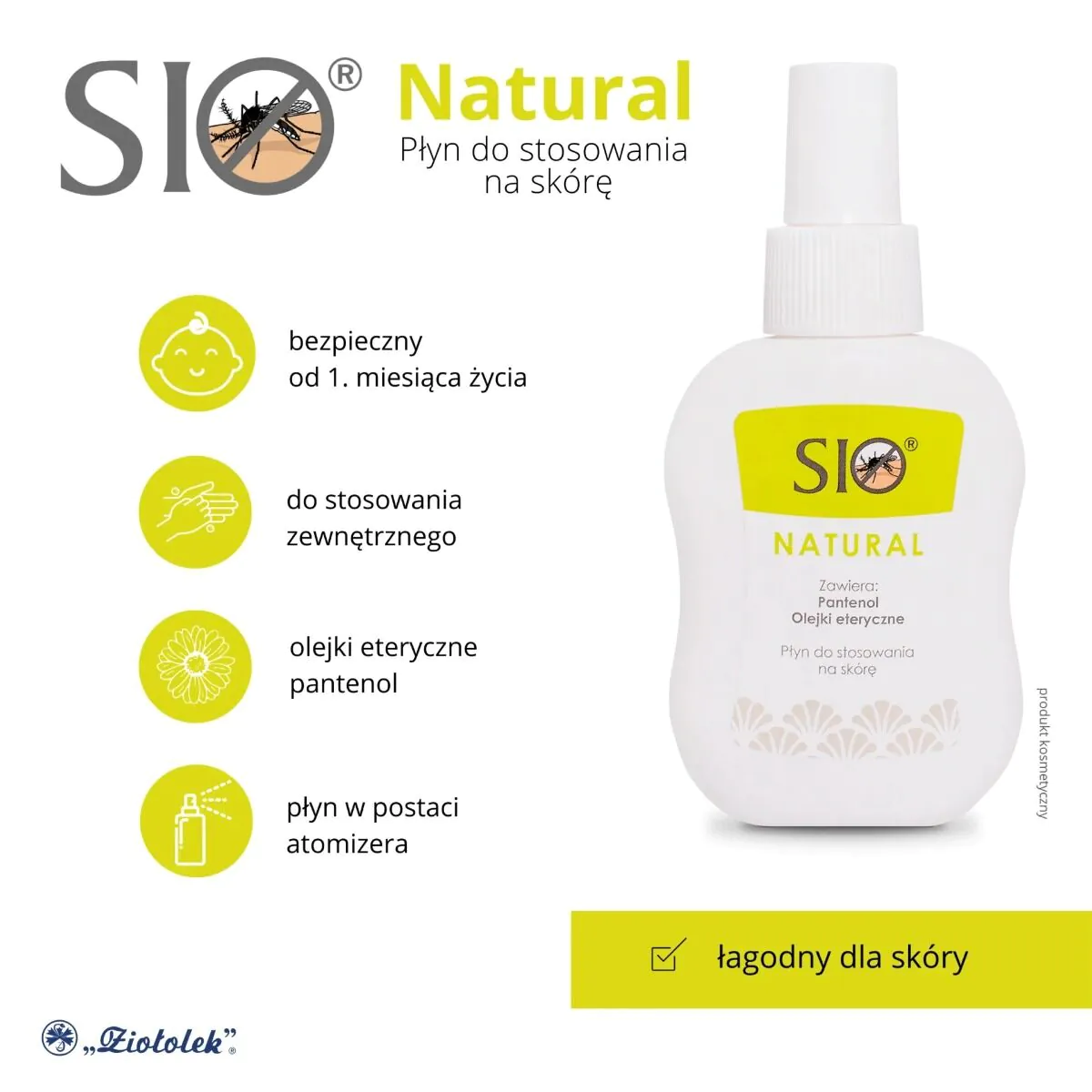 Sio Natural, insektafvisende hudlotion