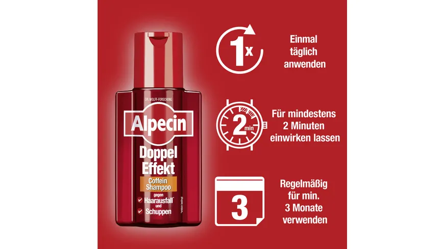 Alpecin Doppel-Effekt Coffein-Shampoo 200ml 200 ml