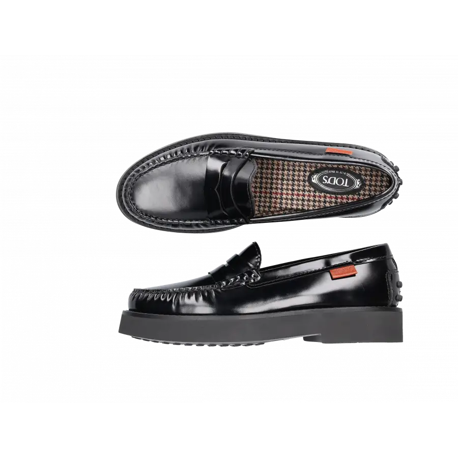 Tod's - Loafer LEATHER Kalbsleder - schwarz