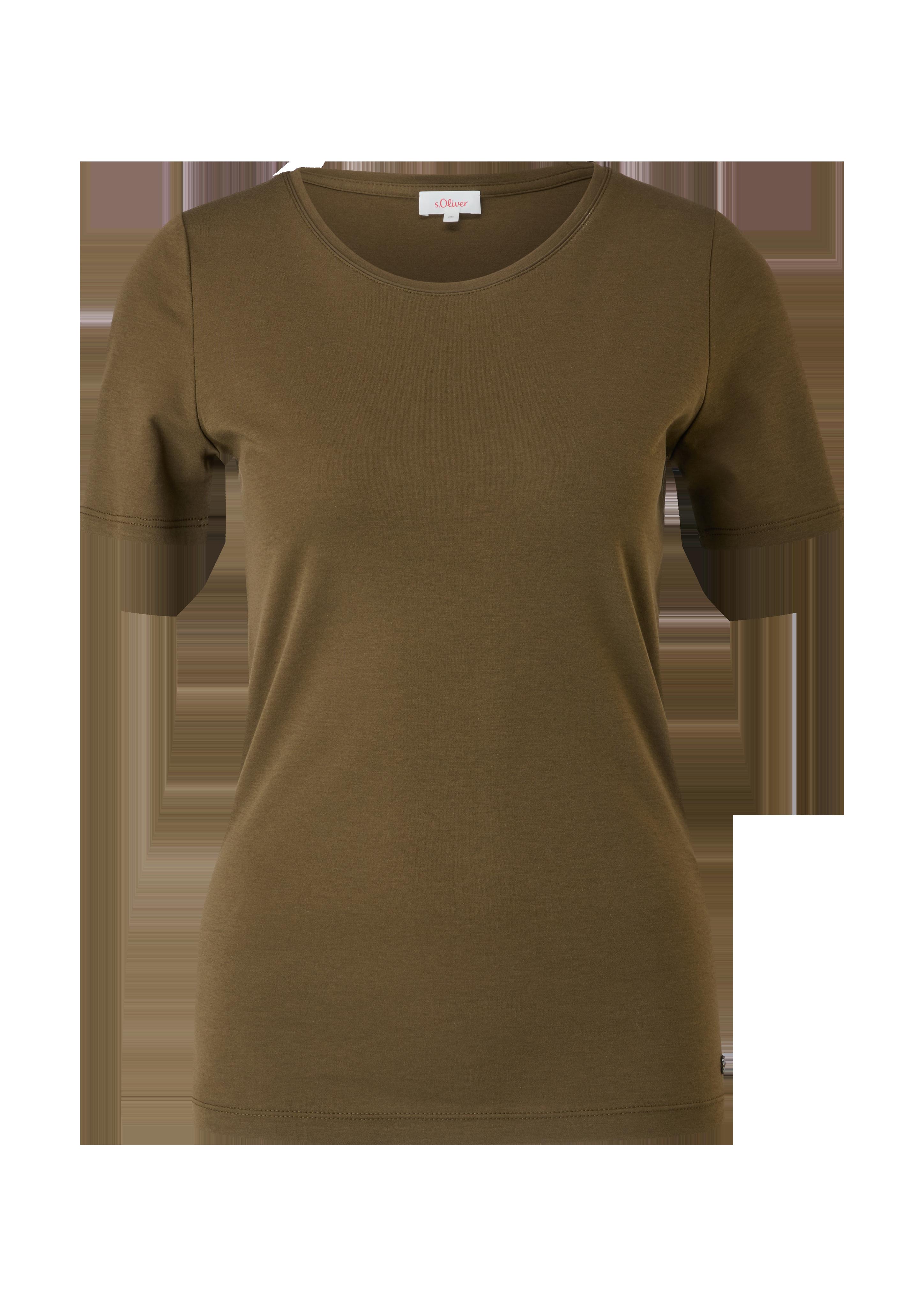T-Shirt aus Interlockjersey  2122610-7946
