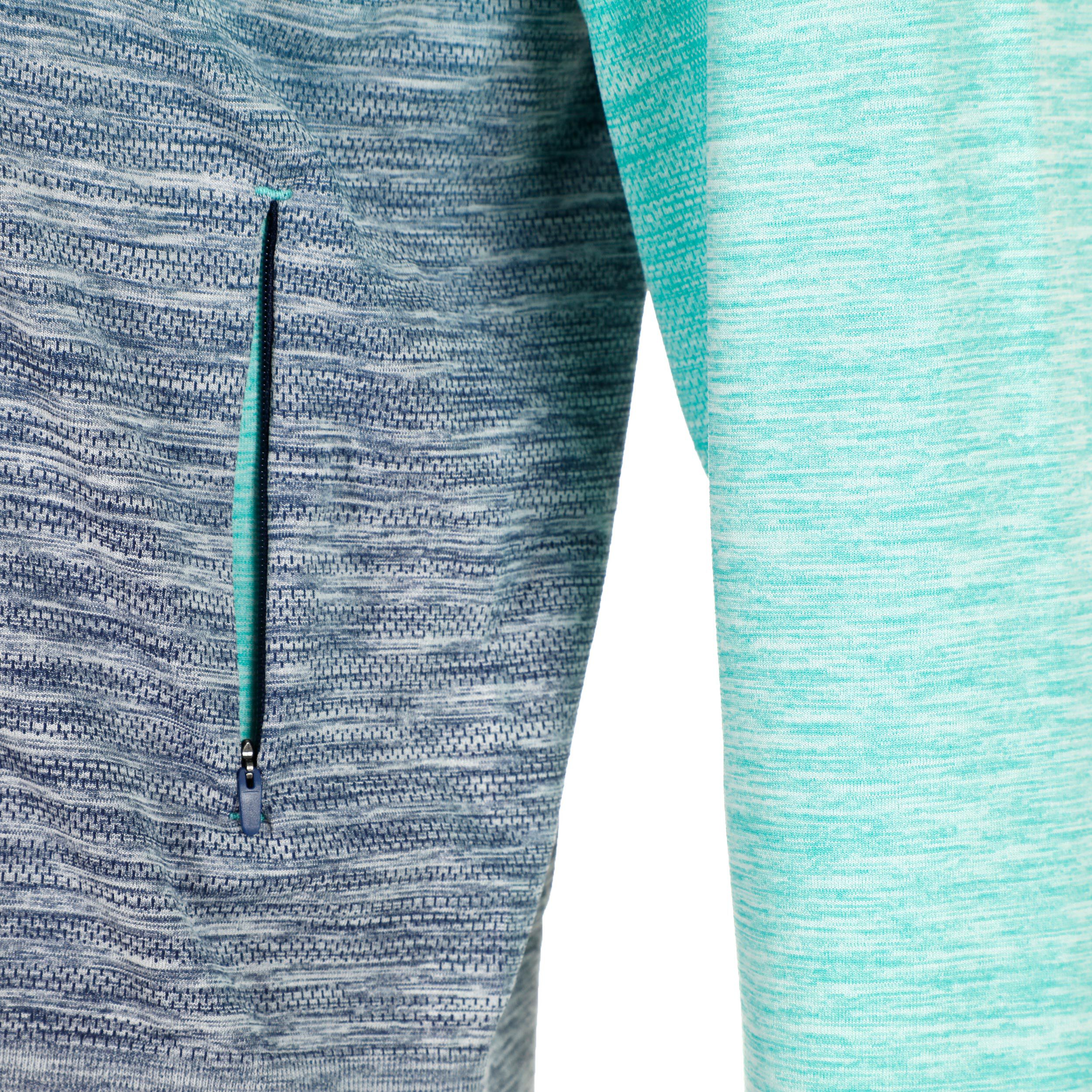 Seamless Laufjacke Damen - Petrol, Dunkelblau