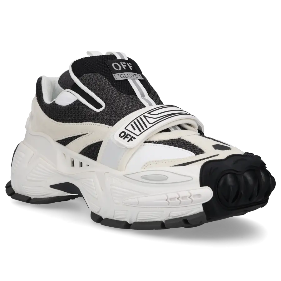 Off-White - Sneaker low GLOVE SLIP ON Materialmix - schwarz