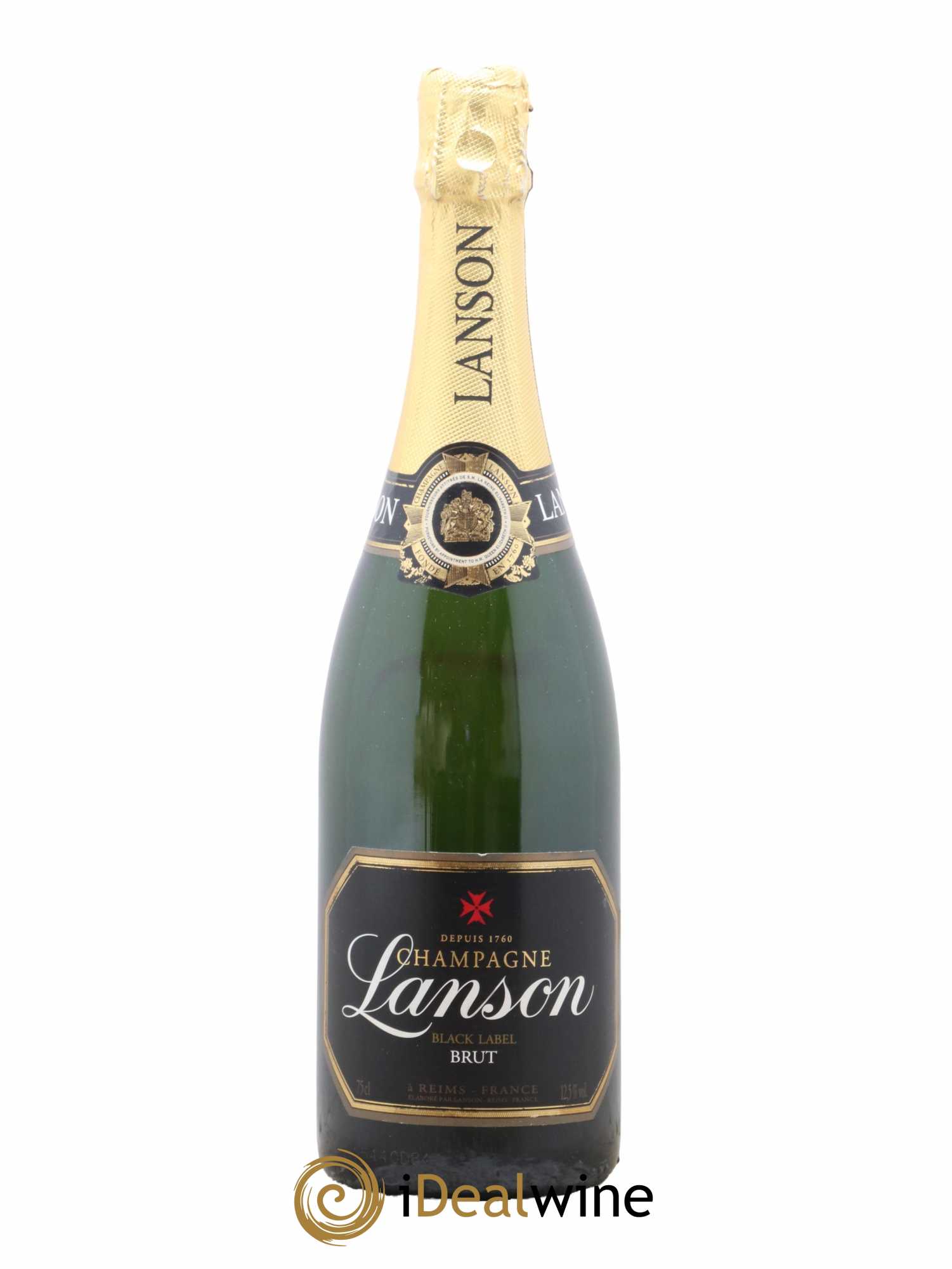 Champagne Lanson Black Label  - Lot de 1 Bouteille