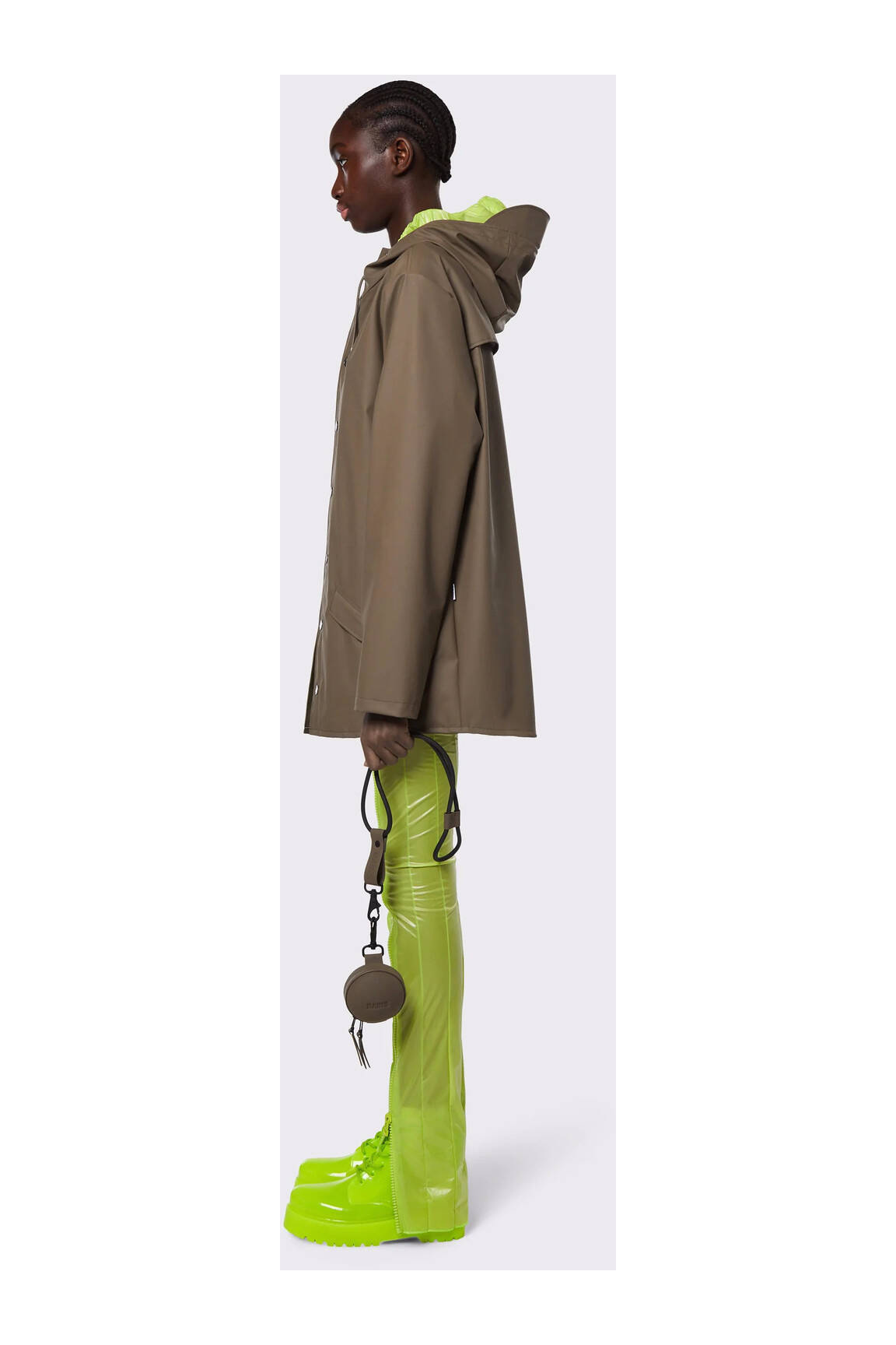 Rains Impermeables Trenchs Unisexe couleur marron
