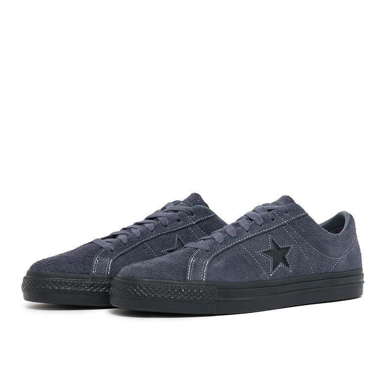 Converse Cons One Star Pro Shaggy Suede dark moth/dark moth/black