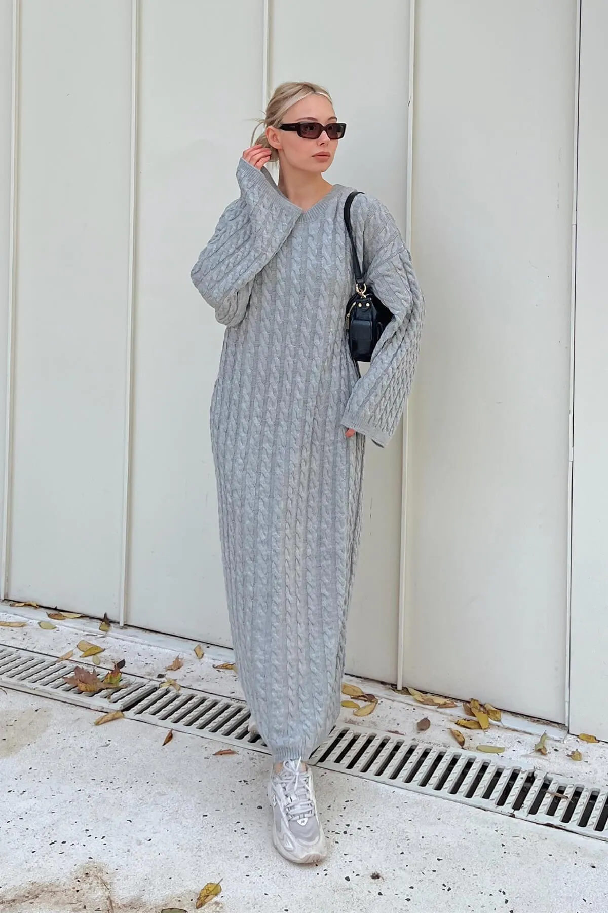 Swist  Kleid - Grau - Basic