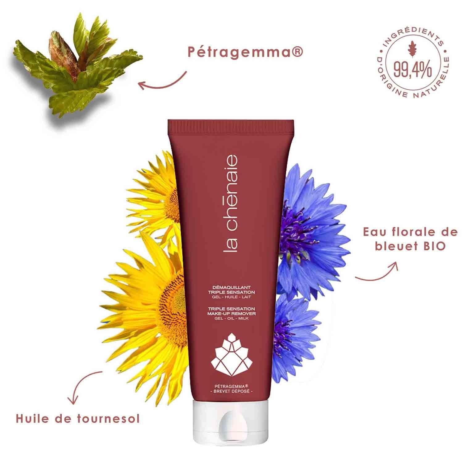La Chênaie TRIPLE SENSATION MAKE-UP FJERNER