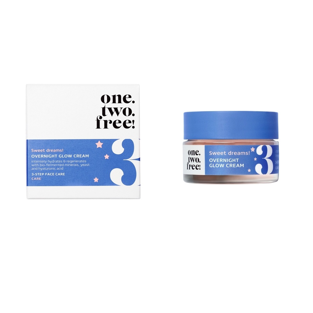 one.two.free! Overnight Glow Cream Crème de Nuit Eclat
