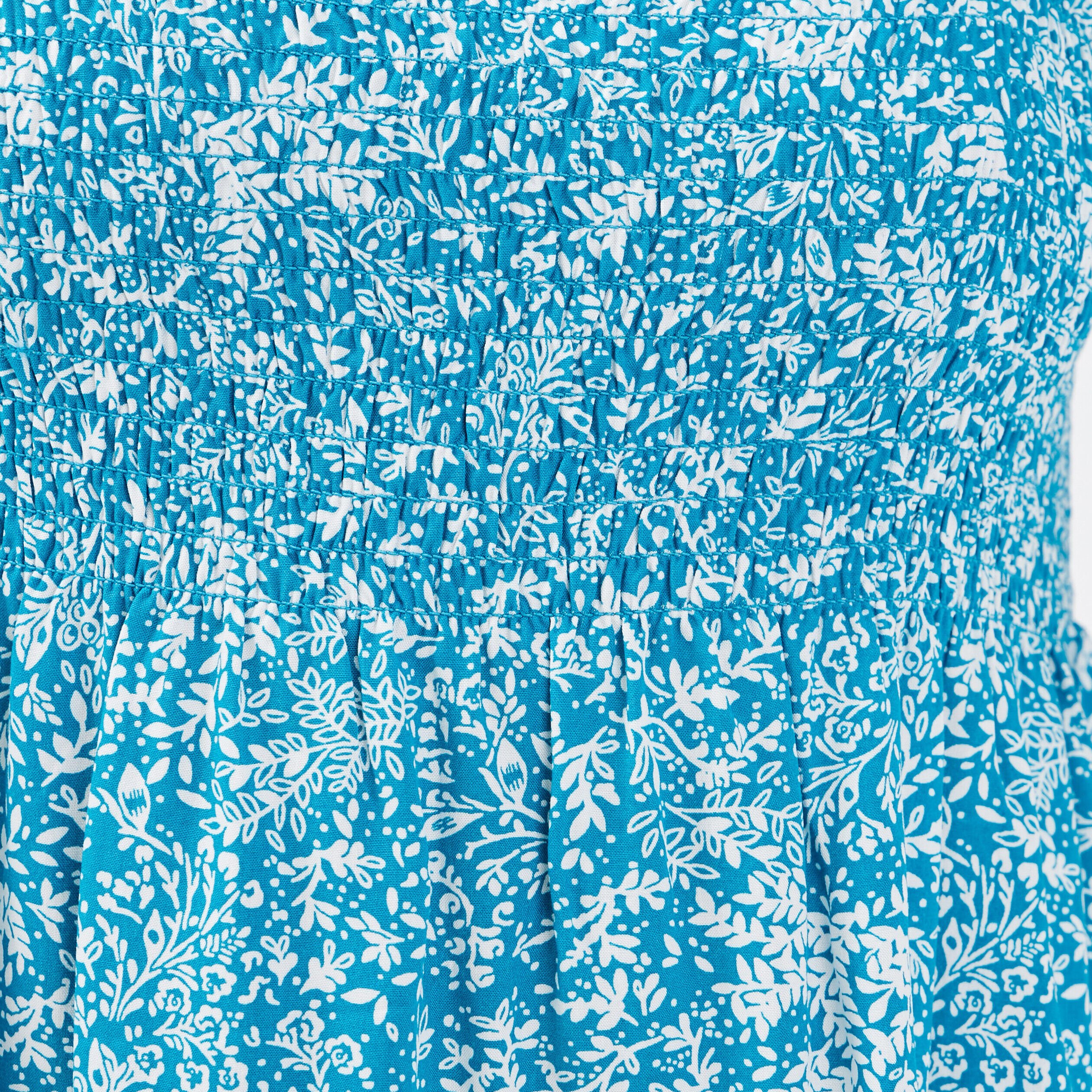 Blouse bretelles larges bleu canard femme | Cache Cache