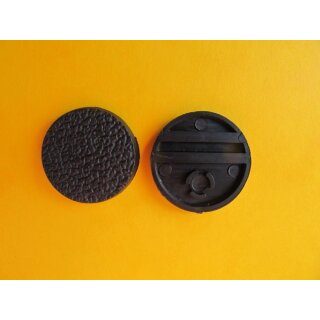 25mm Rundbases texturiert inkl. Neodymfassung (10)