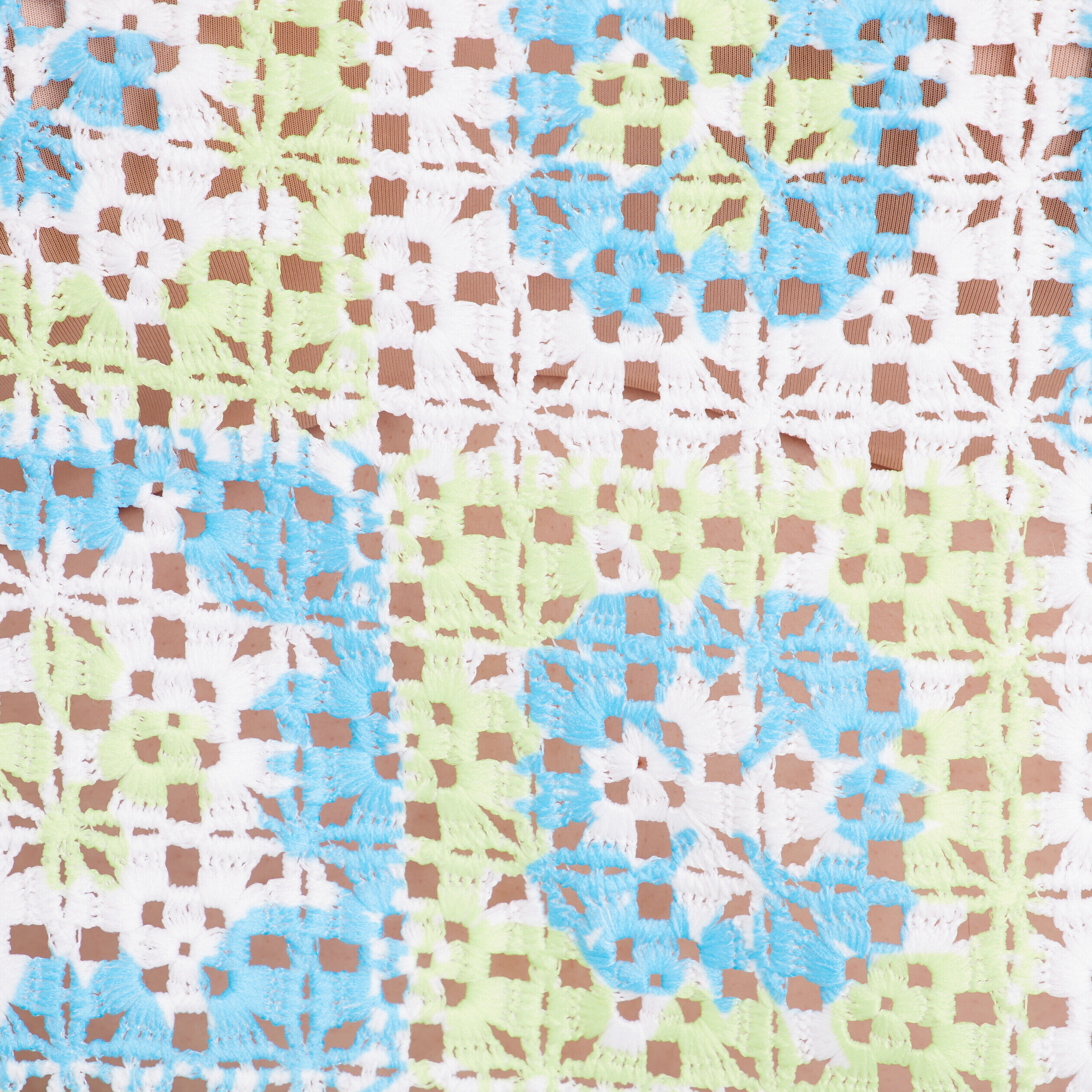 Débardeur crochet bleu femme | Cache Cache