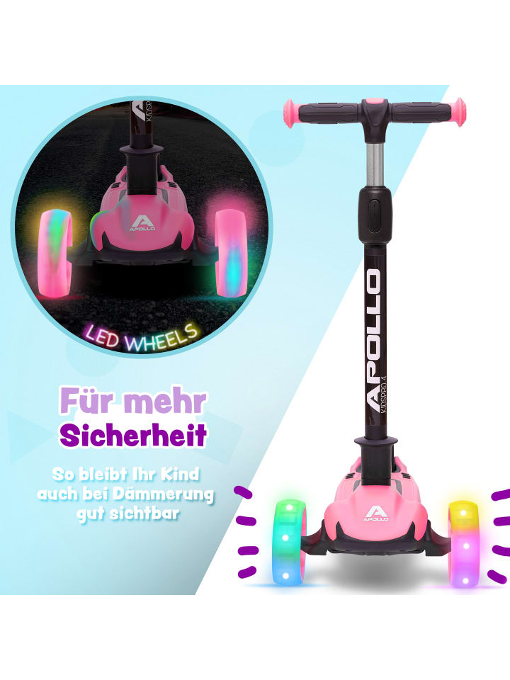 Apollo LED Kinderscooter 