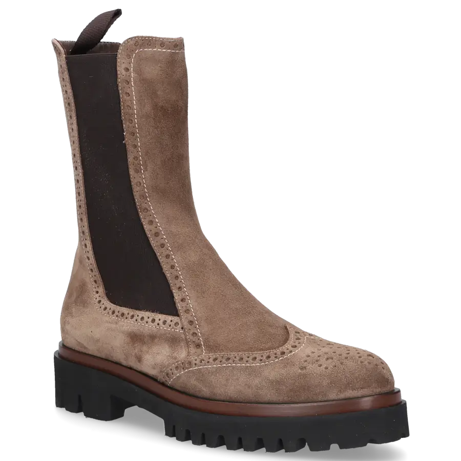 Truman's - Chelsea Boots 9299 Veloursleder - grau