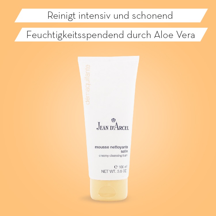 mousse nettoyante satin DÉMAQUILLANTE - Reinigungscreme - reinigt intensiv und schonend