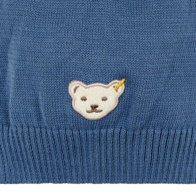 Mütze, mittelblau für Jungs