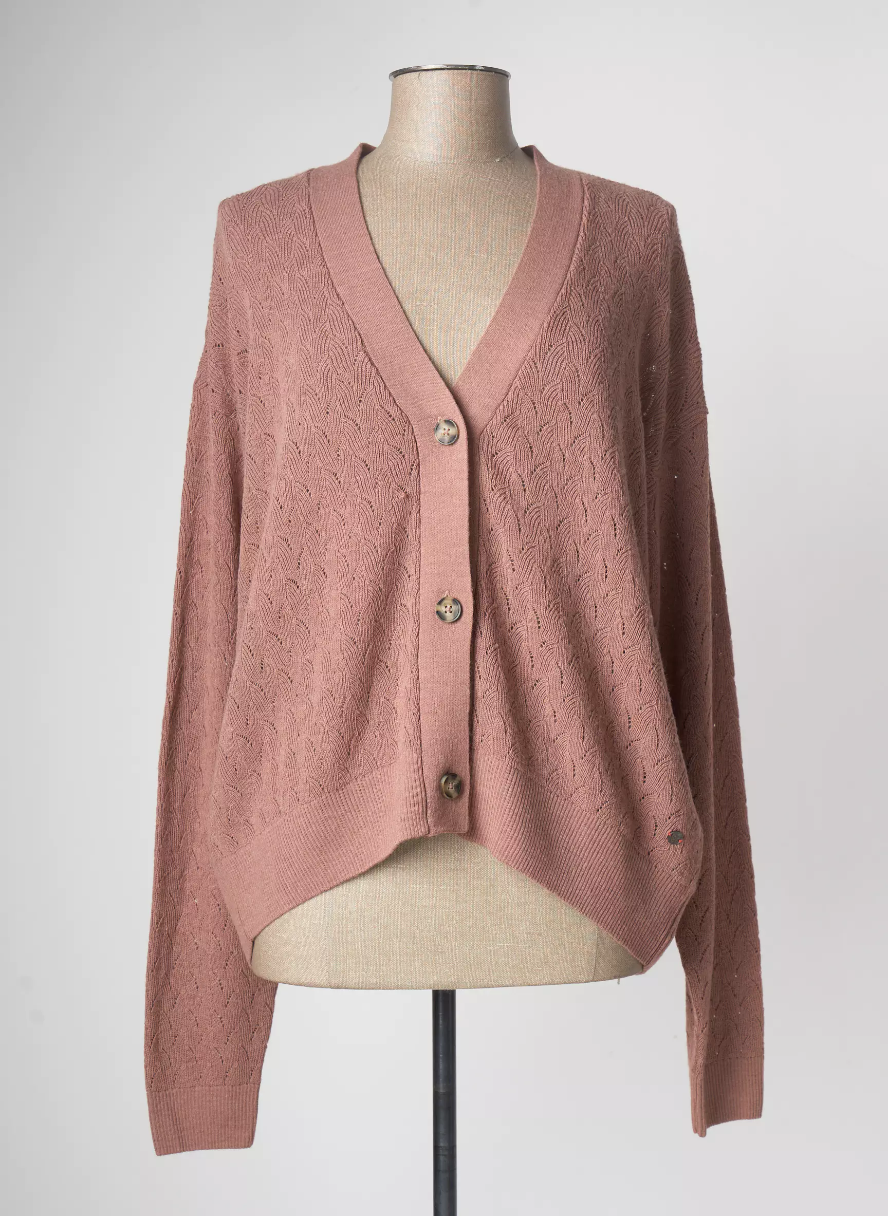 Mustang Cardigans Femme couleur rose