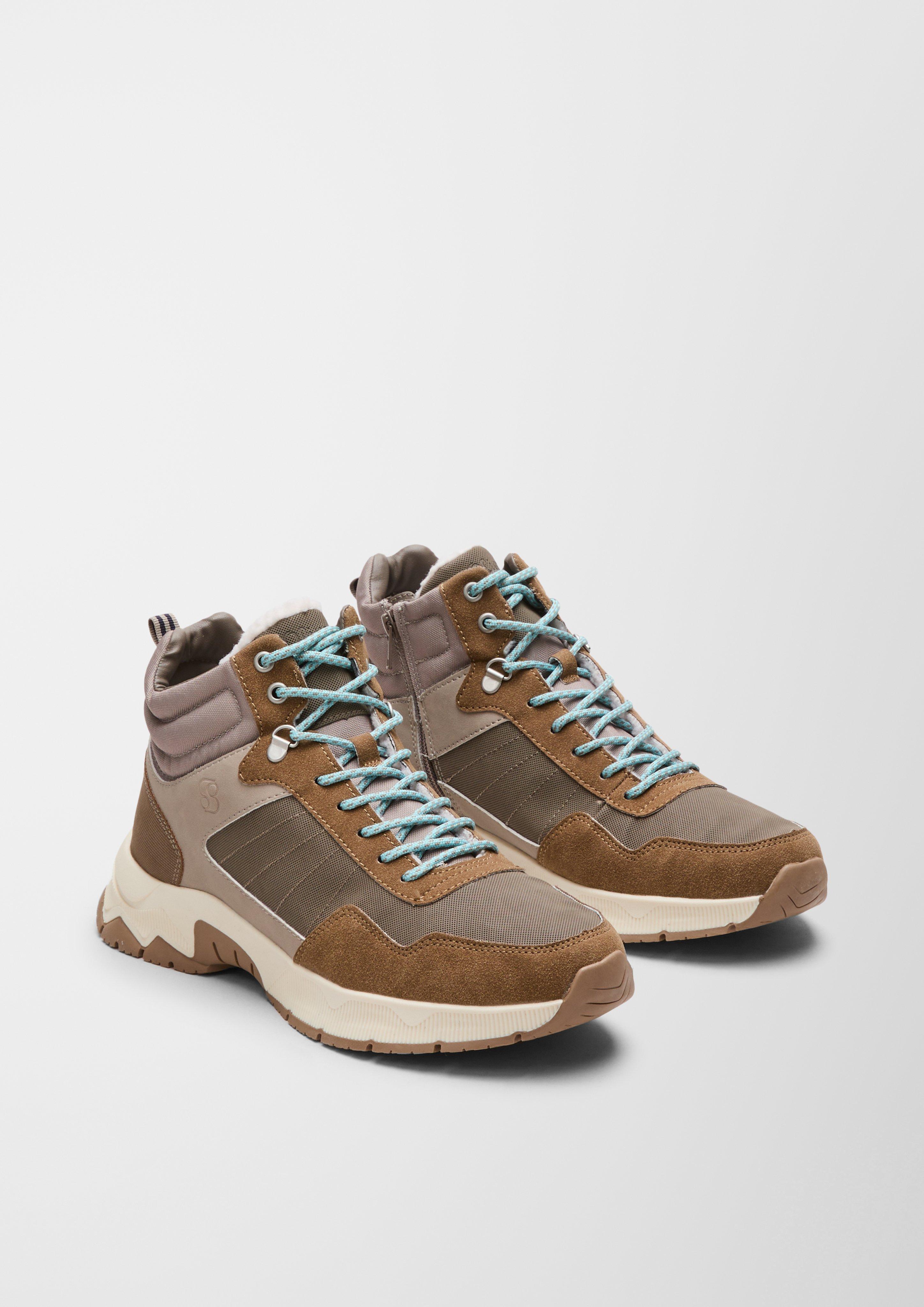 Sneaker im Materialmix  6006527-341