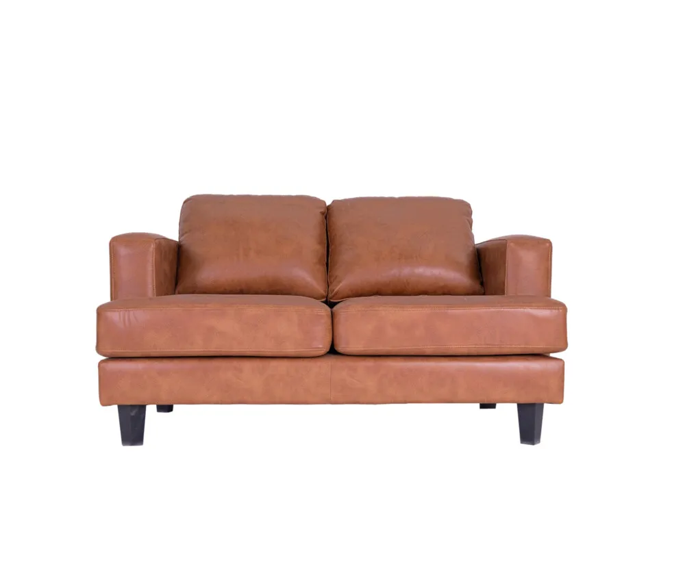 Happy Home Happy Home  3-2-1 Sofaset 3tlg. hellbraun Lederoptik