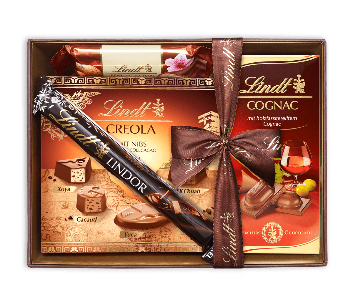 Lindt Genießer Geschenkkorb, 812g