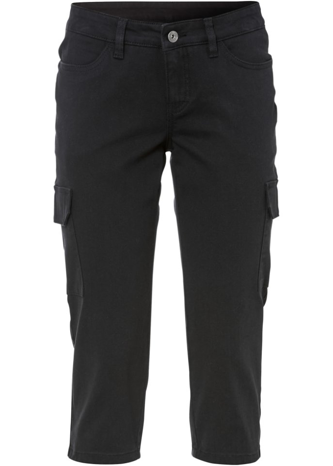 Capri-Hose im Cargo-Look