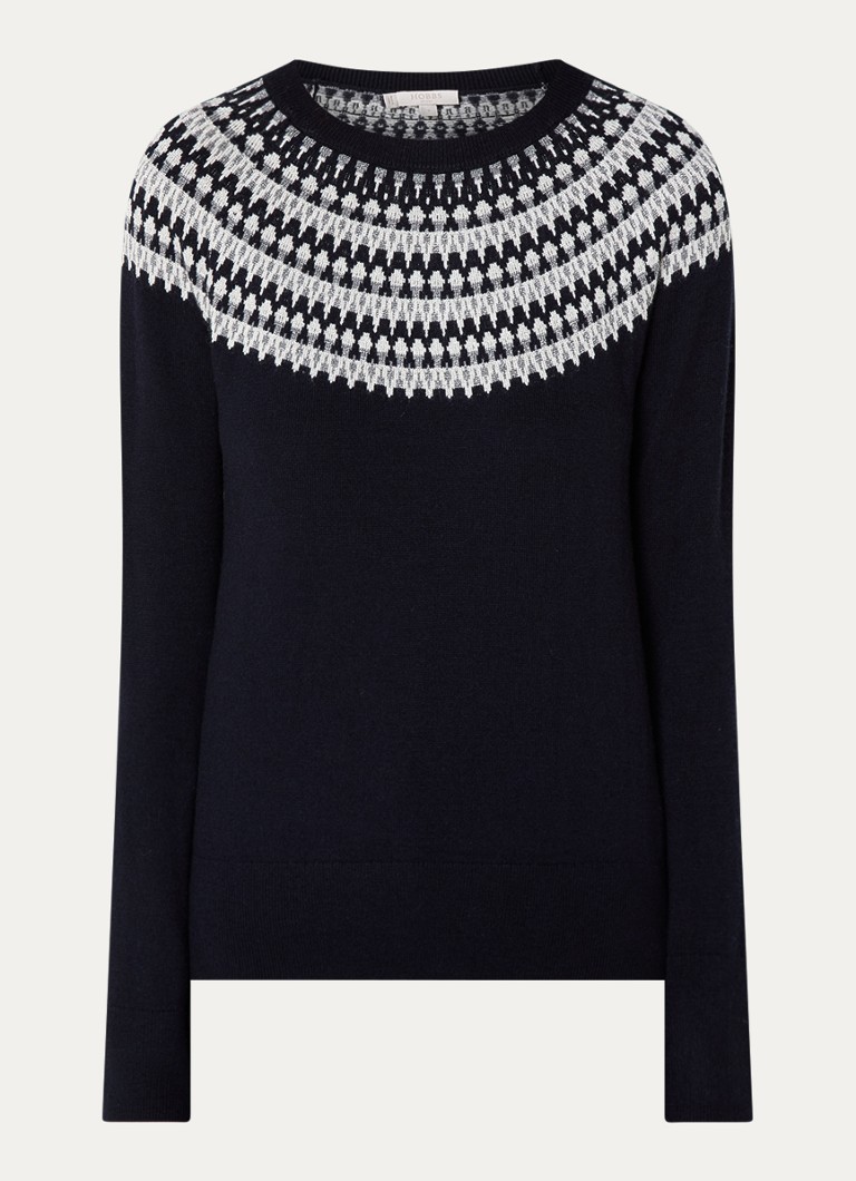 Maglione Greta a maglia fine di Hobbs, in misto lana merino e lurex