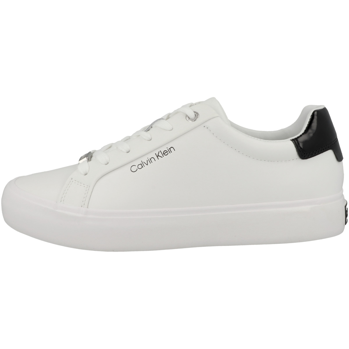 Calvin Klein Vulcanized Lace Up Sneaker Low weiss