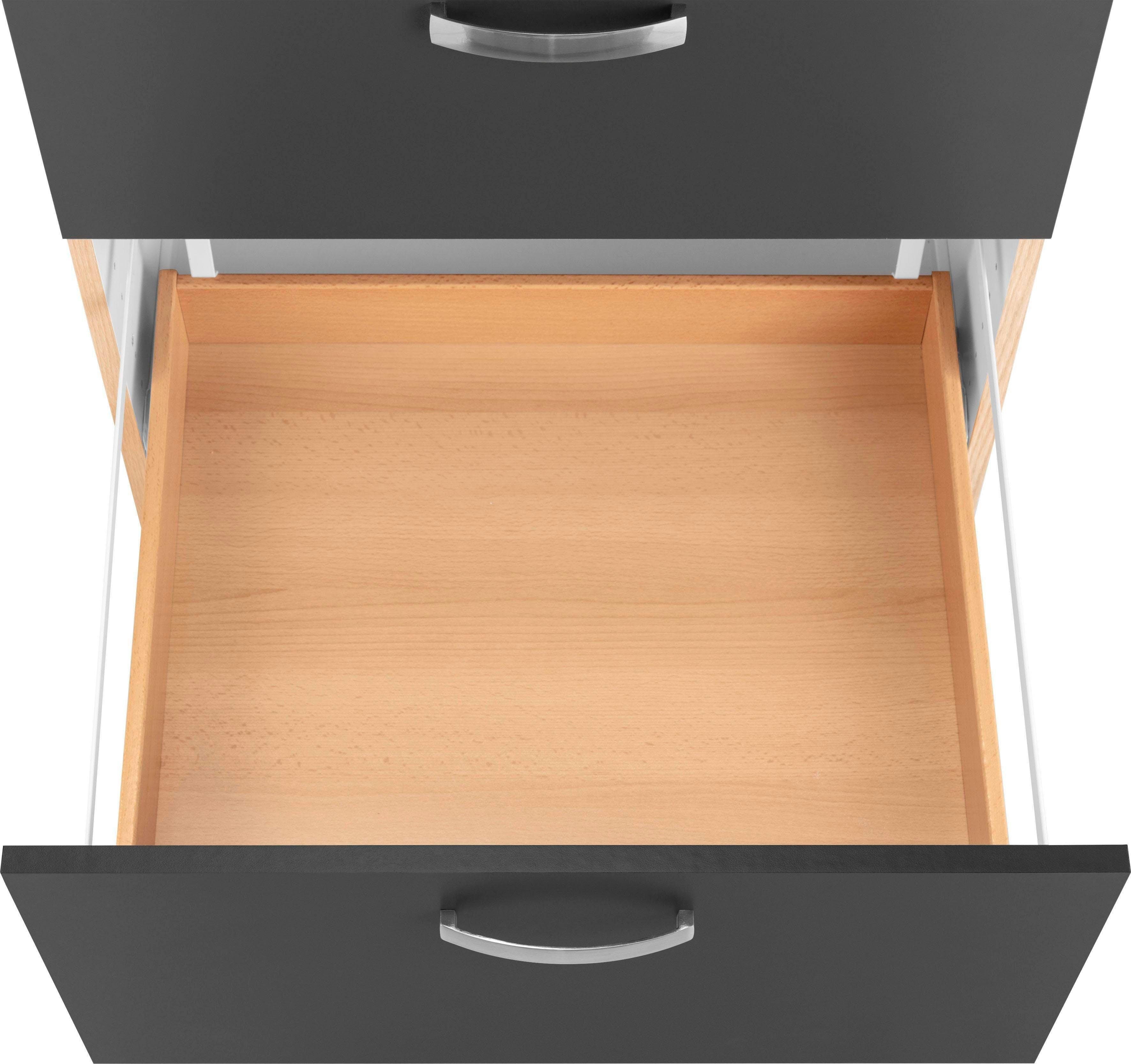 OPTIFIT Küchenzeile Faro, mit Hanseatic E-Geräten, Breite 270 cm
