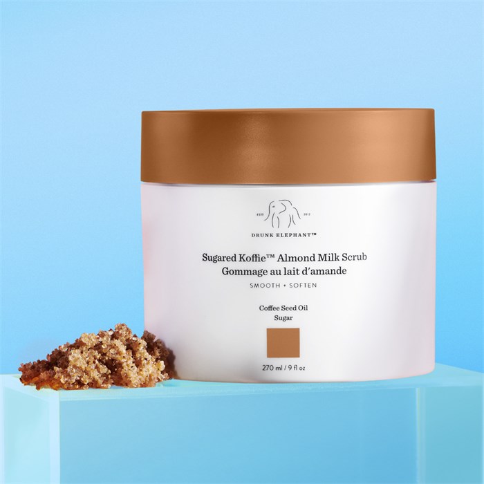 Sugared Koffie Almond Milk Scrub