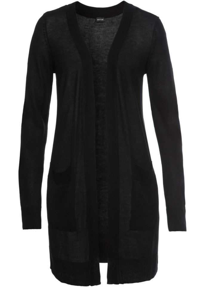 Longstrickjacke