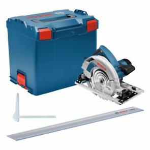 Scie circulaire Bosch Blue 0615990M92 GKS 85 G en coffret L-BOXX + rail de guidage FSN 1400