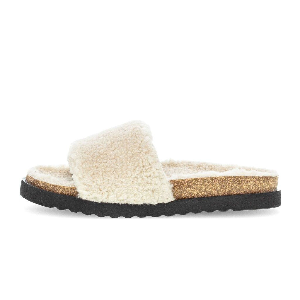 Gabor fashion Plüschhausschuh beige