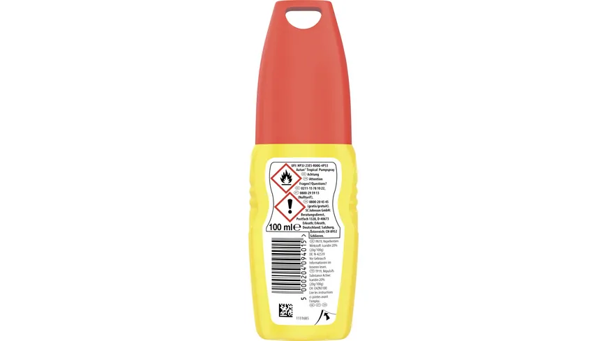 Autan Tropical Pumpspray Insektenschutz 100 ml