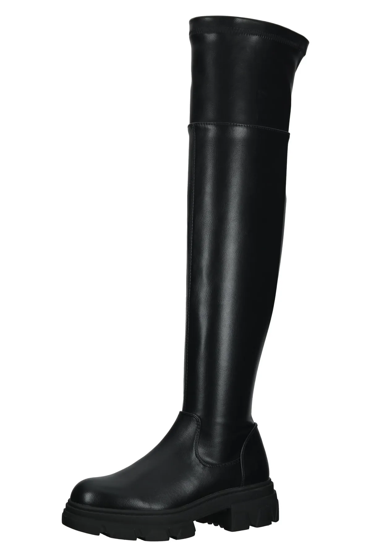 BULLBOXER  Stiefel - Schwarz - Blockabsatz