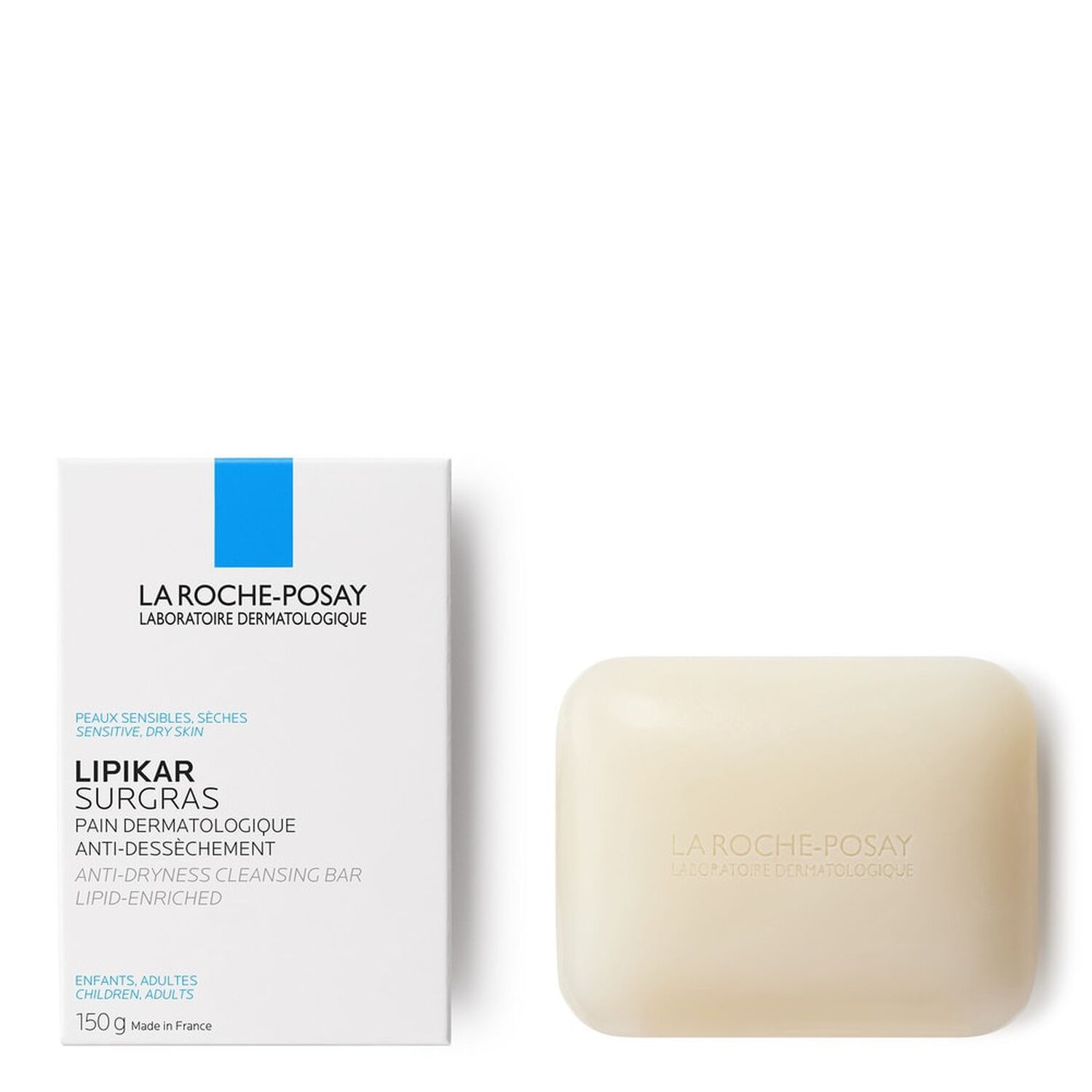 la roche-posay Lipikar Surgras Pain Savon 150g