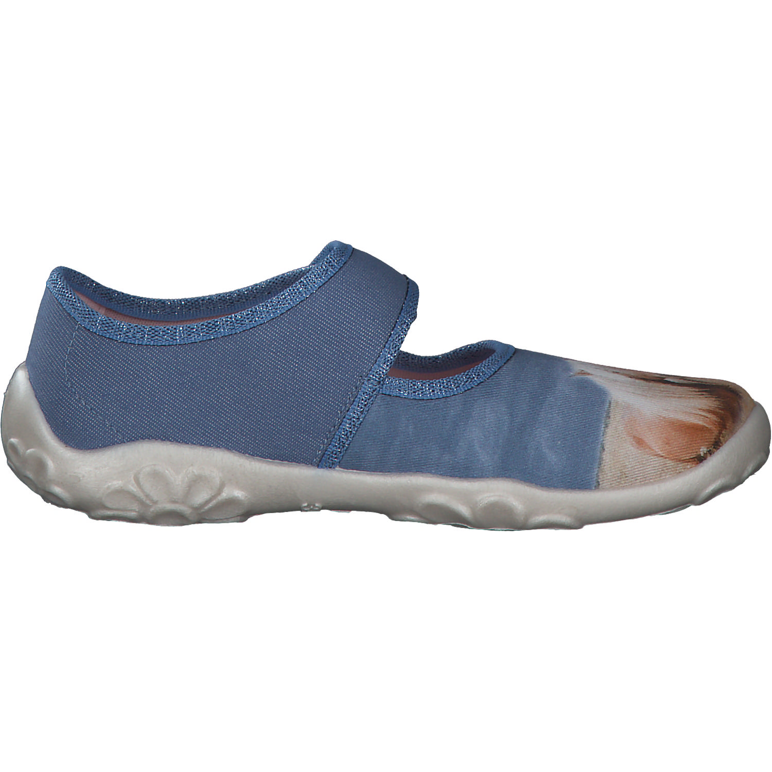 Superfit BONNY 00281, Hausschuhe, Kinder, Blau/mehrfarbig