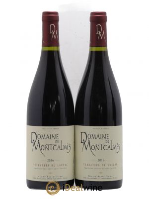 Terrasses du Larzac Domaine de Montcalmès Frédéric Pourtalié  2016 - Lot de 2 Bouteilles