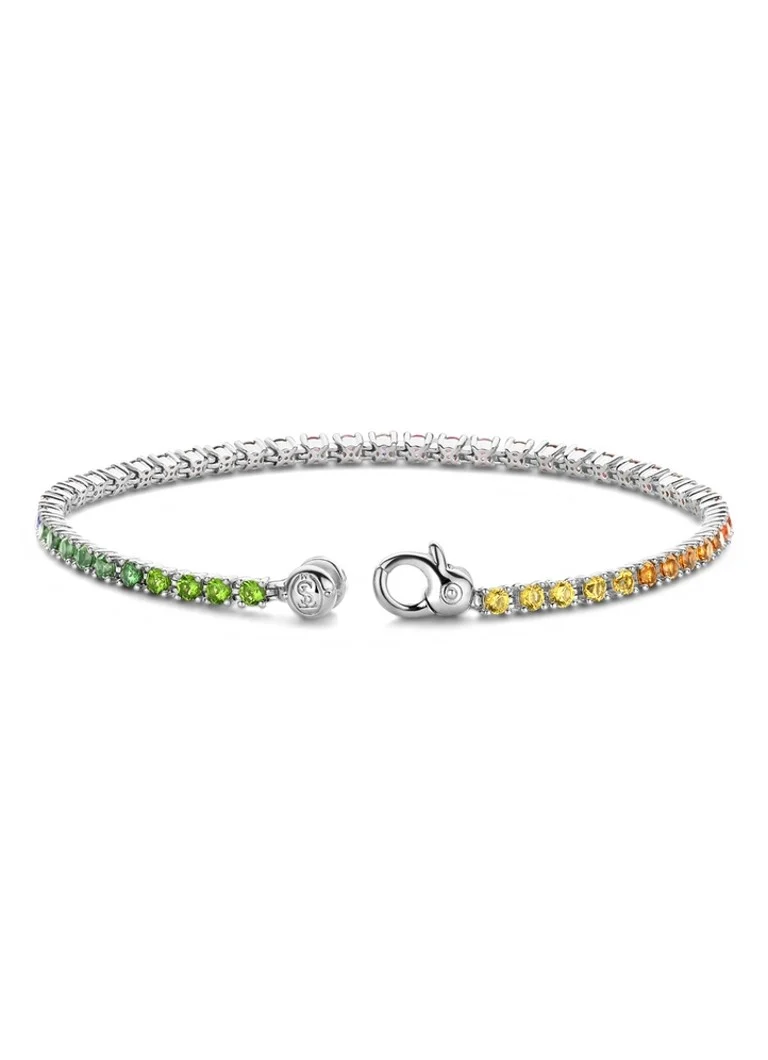 TI SENTO - Milano Tennis bracelet of silver 2995MC