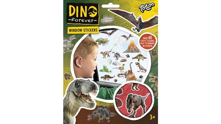 Totum - DINO FENSTER STICKER