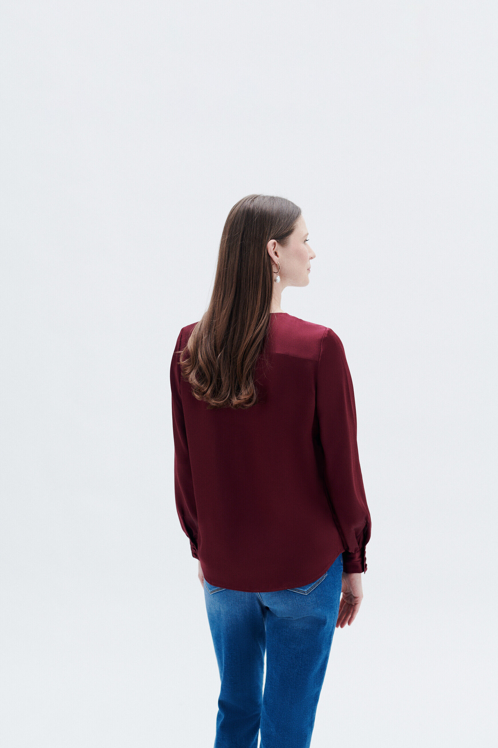 Blouse cmilana2 bordeaux femme